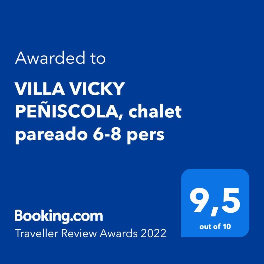 Villa Vicky Peniscola, Chalet Pareado Exterior photo